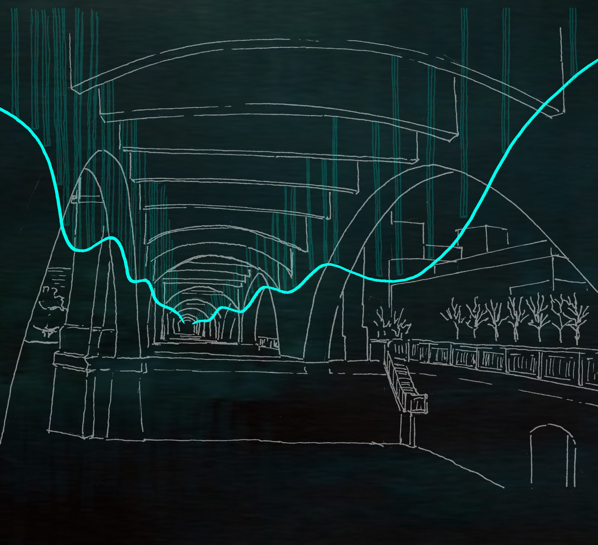 Wettbewerb Lechmere Viadukt Boston, Visualisierung: spektrum